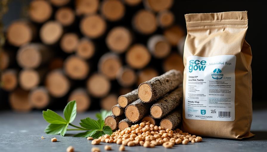 Leña certificada y pellets sostenibles